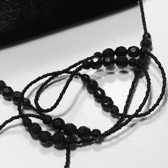 Y&S Shimmery Mini Bag Beaded Strap Evening - Picture 12 of 14